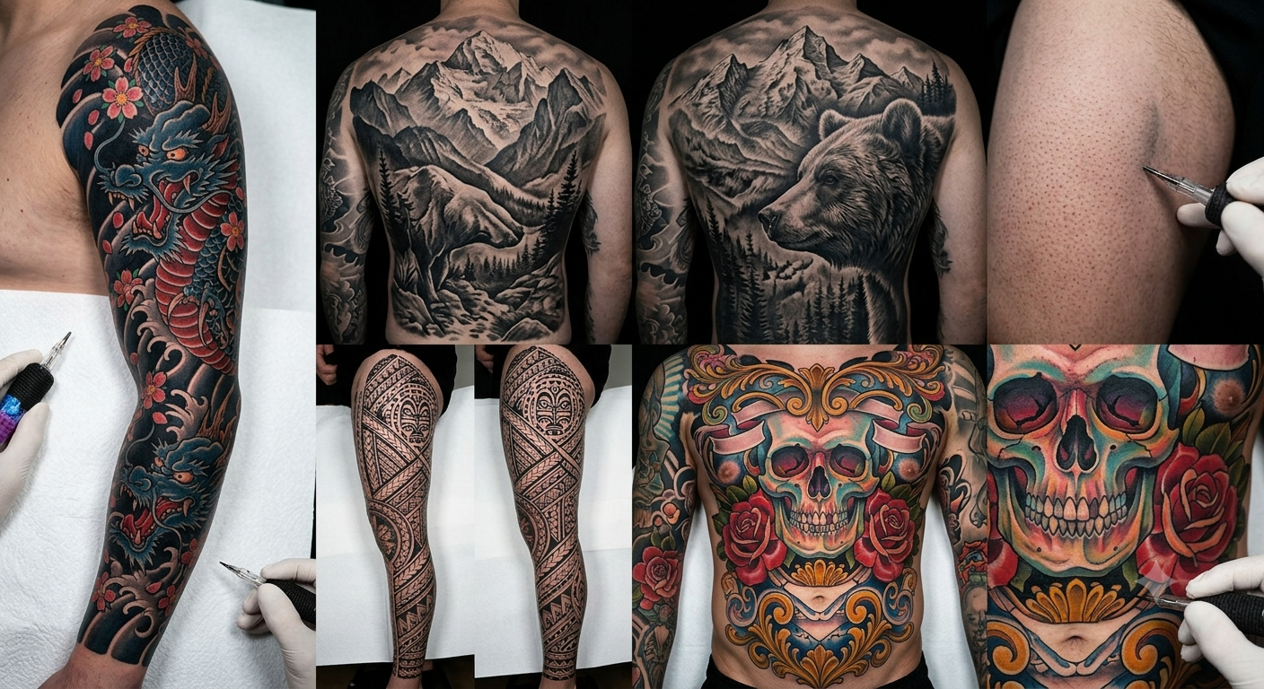 Variado — Color & blackwork